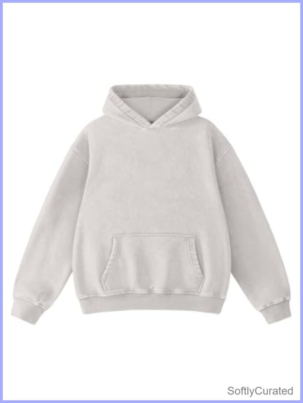 Oversized Heavyweight Hoodie Pullover Vintage Acid Wash Fleece Sweatshirt